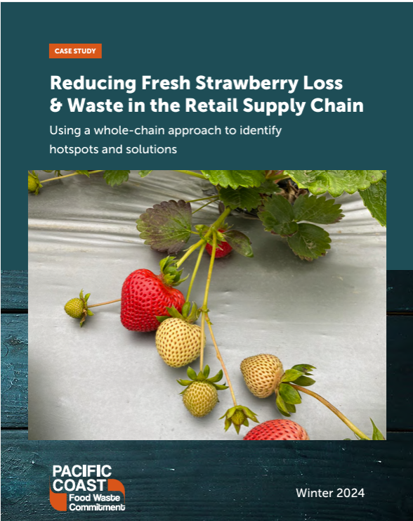 supply chain food waste & loss - strawberries